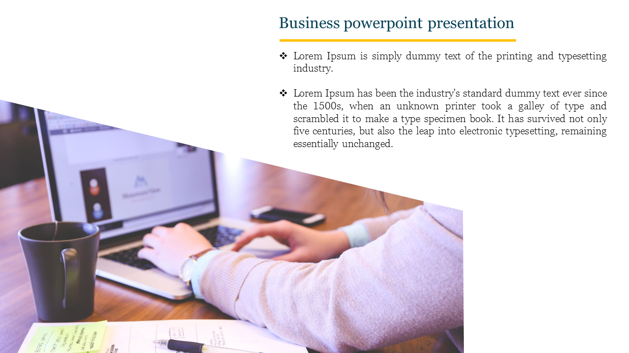 Awesome Business PowerPoint Presentation Slides-One Node